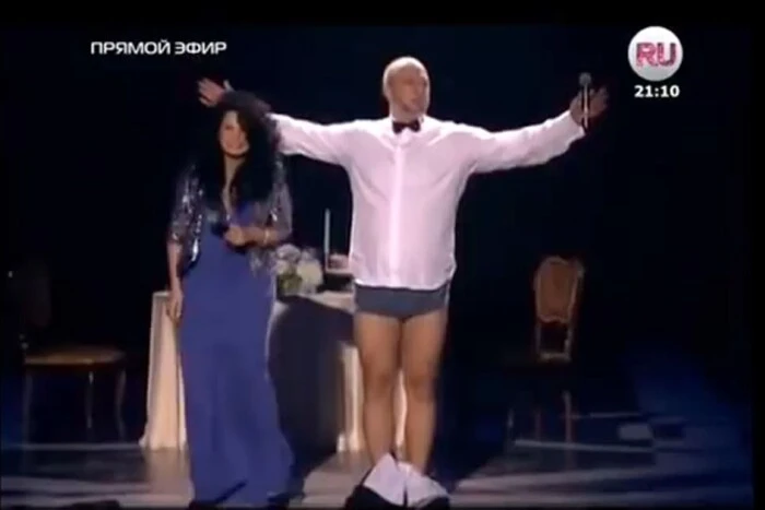 Potap w wywiadzie dla rosyjskiego blogera opowiedział, dlaczego zdjął spodnie na scenie w Moskwie