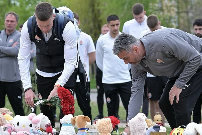 Szachtar uczcił pamięć ofiar rosyjskiego ataku na Krzywy Róg