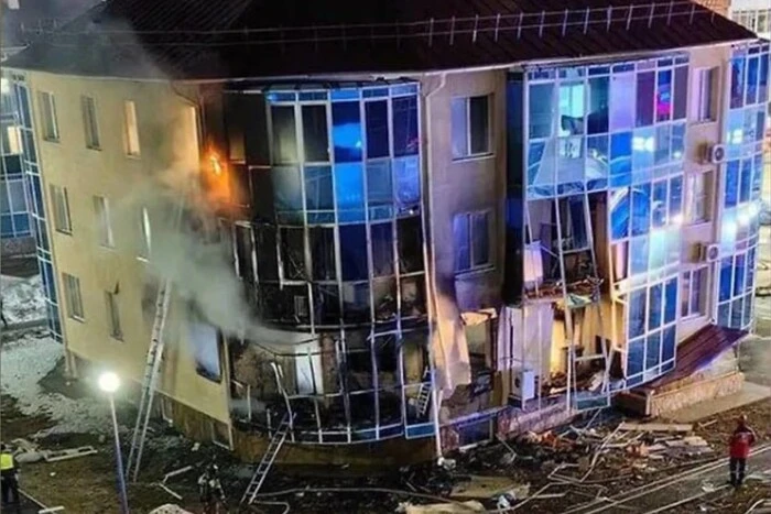 Gas explosion in Khanty-Mansiysk