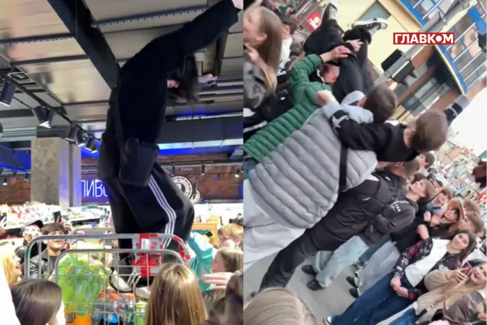 In Dnipro veranstalteten Jugendliche Randale zu russischer Musik vor dem Hintergrund der Tragödie in Sumy