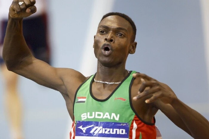 The first African two-time world champion in athletics was from Sudan