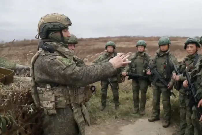 Korean soldiers fighting against Ukraine