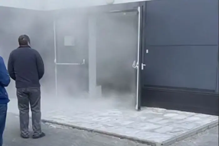 In Kiew brach ein Feuer im Einkaufszentrum 'Lavina' aus (Video)