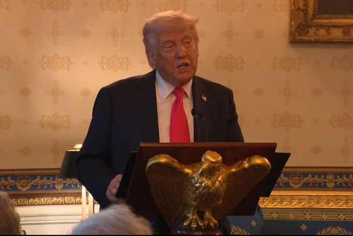 Trump conducts Easter prayer at the White House