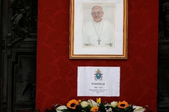 The will of Pope Francis in St. Peter's Square