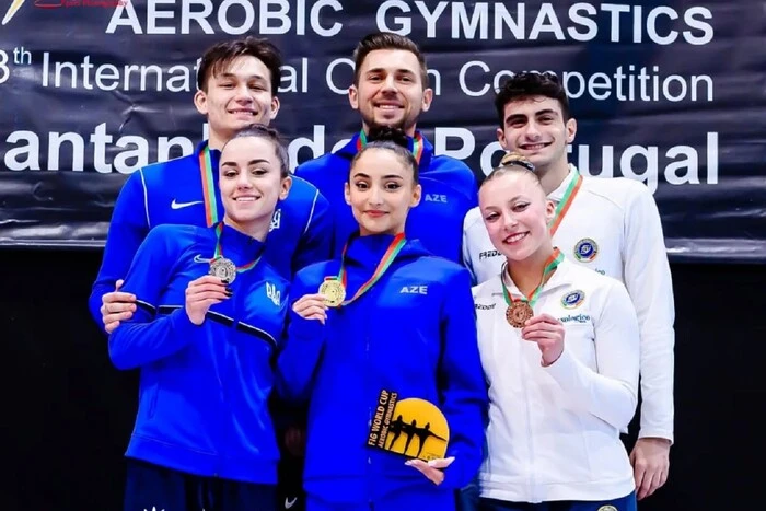 Ukraińcy zdobyli dwie nagrody na etapie Pucharu Świata w aerobiku sportowym