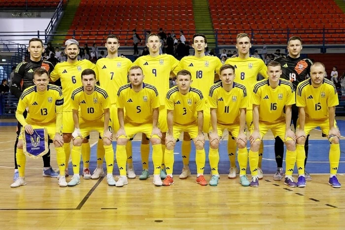 Гравці збірної України на матчі