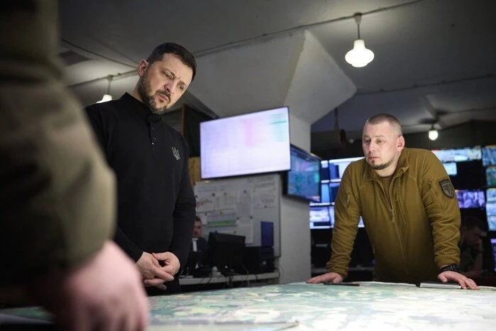 Zeleński zlecił aktywizację kontaktów z partnerami w sprawie obrony powietrznej