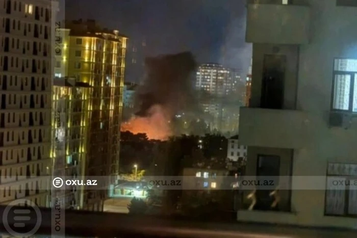 An explosion occurred in Baku at the film studio (video)
