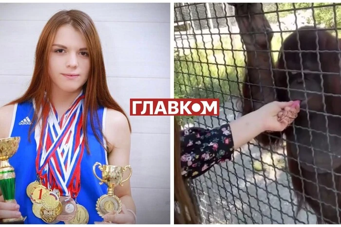 Tytulowana krymska bokserka pozwoliła orangutanowi wapować (wideo)