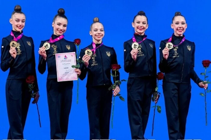 Ukraine has entered the top 3 of the Junior World Rhythmic Gymnastics Championship for the first time in history