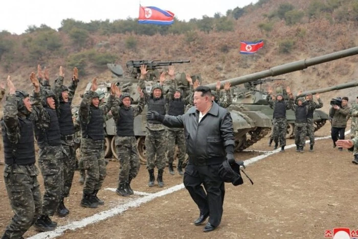 North Korean special operations forces fighters
