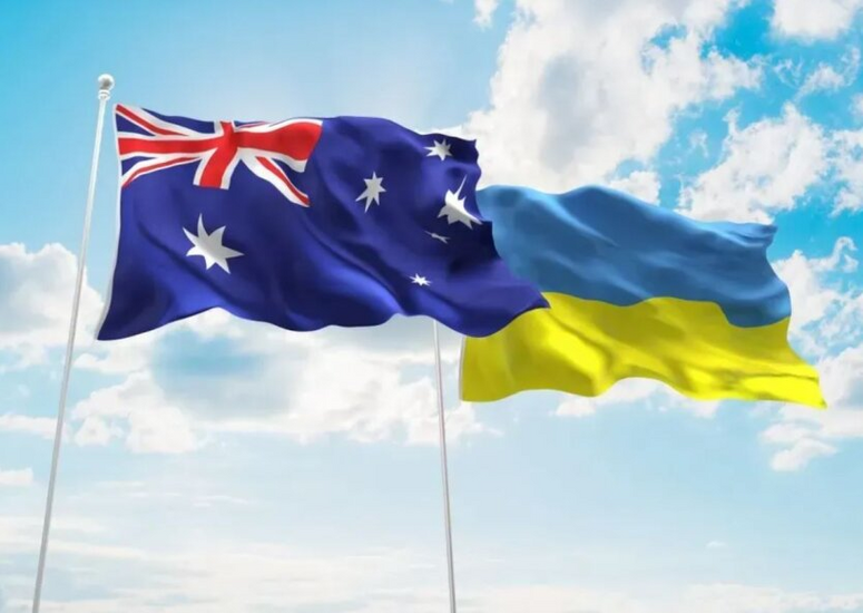 Ukrainian military boats in Australia