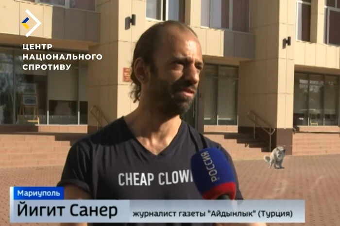Propagandists bring foreign puppet journalists to Mariupol