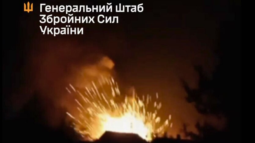 Успешная атака на БПЛА 