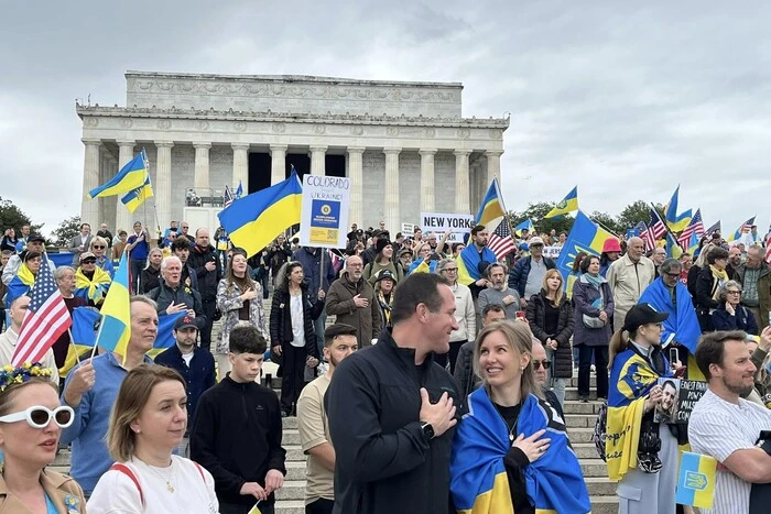 Akcja wspierająca Ukrainę w Waszyngtonie: najważniejsze wydarzenia nocy