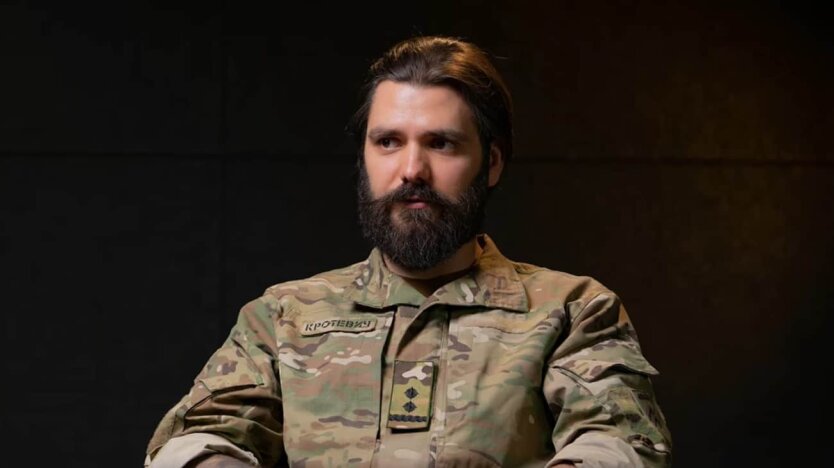 Arsen Boroday from the 'Azov' group