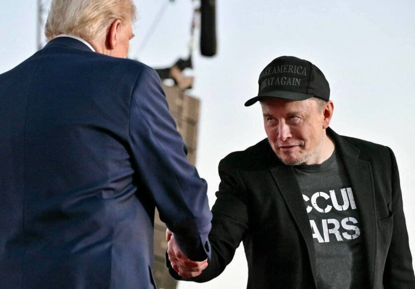 Тилер Маск і Дональд Трамп