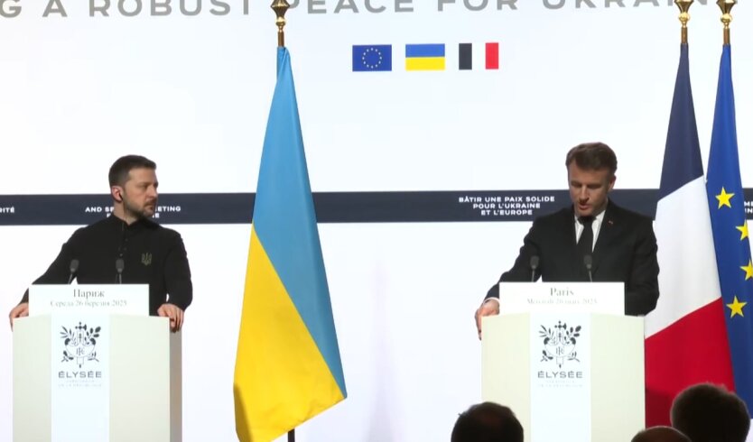 Зустріч президентів України та Франції