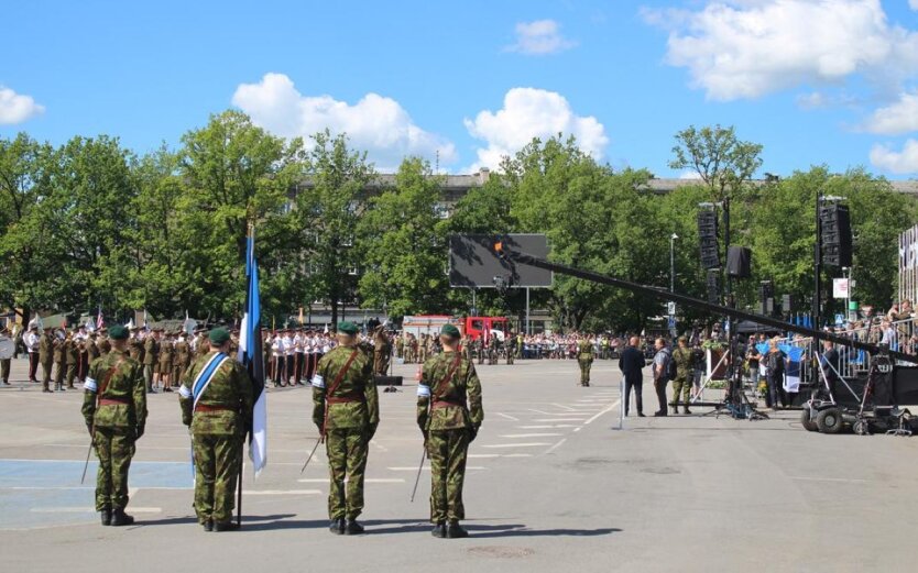 военная база рядом с границей с Россией