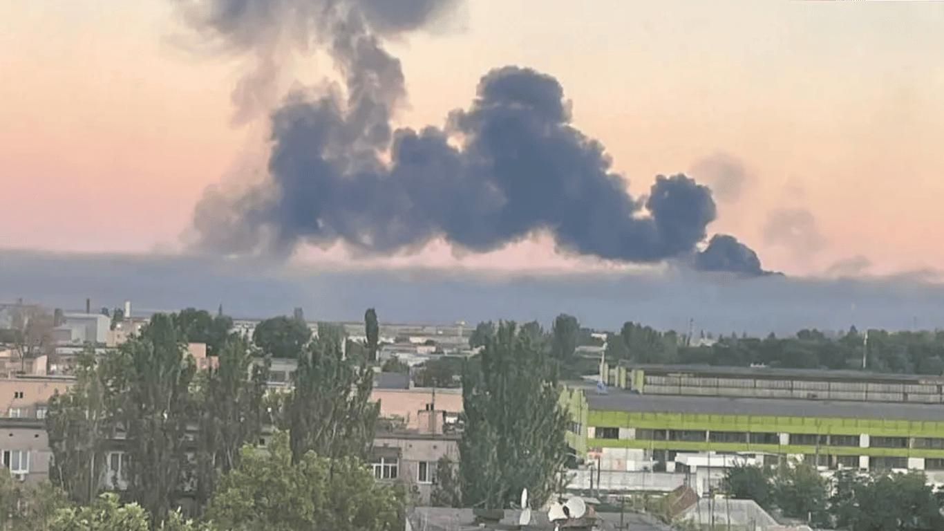 GU fighters blew up the Russian military command station in Melitopol