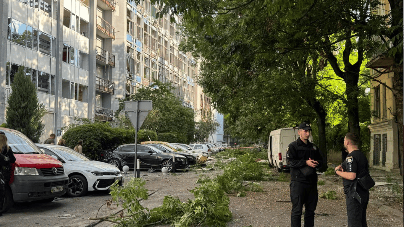 The attack by the Russian Federation damaged the buildings of Lviv Polytechnic