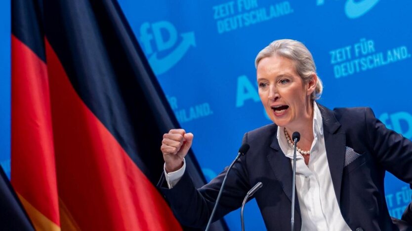 W Niemczech poparcie prorosyjskiej skrajnie prawicowej partii AfD osiągnęło rekordowy poziom
