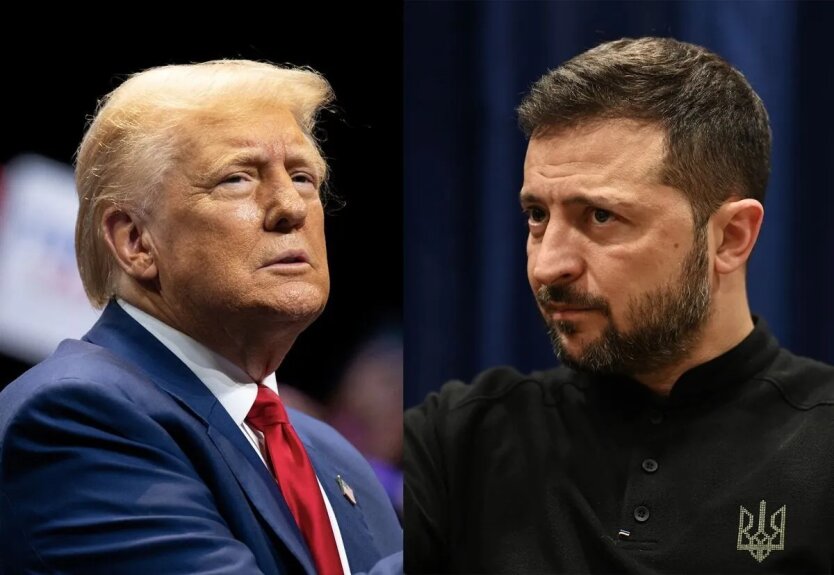 Зеленський і Трамп на зустрічі