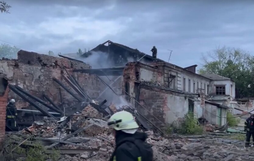 Russians attacked Kharkiv with drones: a fire broke out